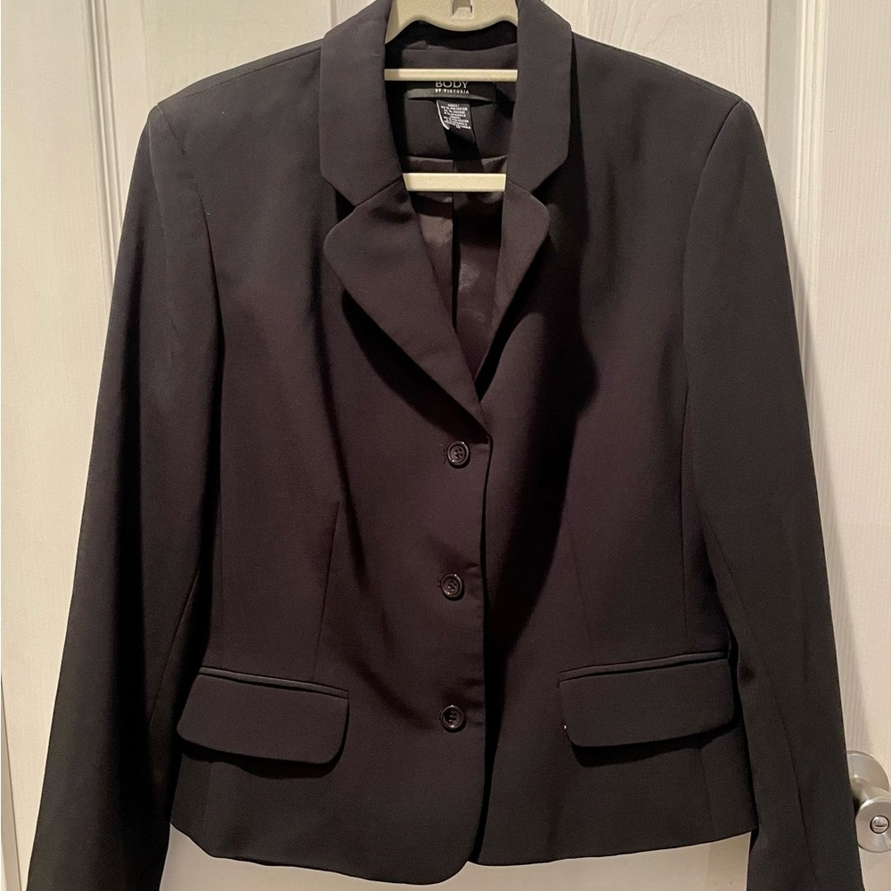 Body by Victoria size 14 black blazer jacket